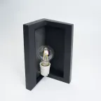 Светильник ДБУ Е27 без лампы IP54 черный