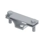 Держатель плоского проводника до 40 мм. Материал - горячеоцинкованная сталь.