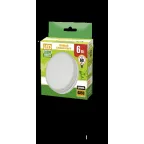 Лампа светодиодная LED 6Вт GX53 460Лм теплый матовый ECO