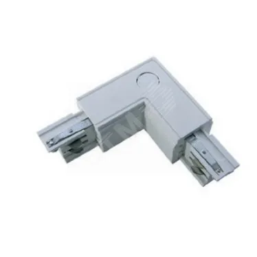 Соединитель внутренний L-образый правый черный | V4-R4-05.0010.TRK-0002 | VARTON