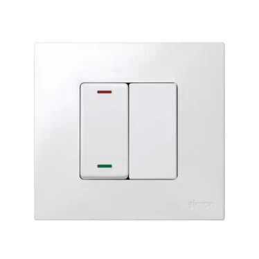 Заглушка узкая, белый