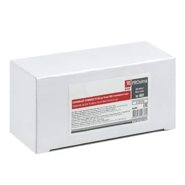 Терминал клеммный TC-603 до 16мм2 60A 3 клеммные пары