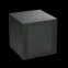 Шкаф телекоммуникационный навесной 9U (500х600х650) дверь стекло RAL9005