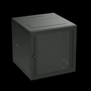 Шкаф телекоммуникационный навесной 9U (500х600х650) дверь стекло RAL9005