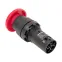Кнопка SW2C-11MZ повортная красная Грибок 1з+1р