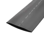 Термоусаживаемая трубка 120,0 60,0 мм, черная, упаковка 10 шт. по 1 м, REXANT