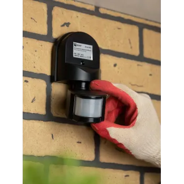 ИК датчик движения наст. 1200Вт 180гр. до 12м IP44 MS-16Cb черный PROxima