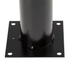 Опора 1,0 м. стальная, черная эмаль для светильников НТУ (накладка приобретается отдельно Б0048623)
