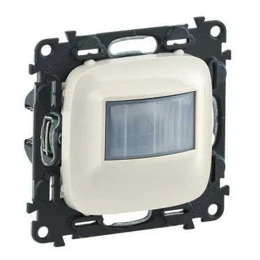 Valena ALLURE Датчик движения 180° 250Вт без нейтрали с лицевой панелью слоновая кость