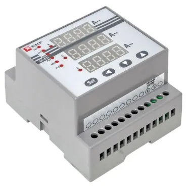 Амперметр AD-G33 цифровой на DIN трехфазный PROxima (без поверки