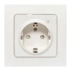Умная розетка Стокгольм 1-местная 16А EKF Сonnect