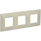 SKANDY Рамка 3-местная SK-F01B бежевый IEK