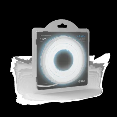 Лента светодиодная LED 2835/60-SMD 4.8 Вт/м 210 лм/м 6500К DC 12В IP66 8мм (блистер 5м) Black Gauss