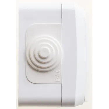 ЭТЮД Выключатель одноклавишный наружный IP44 белый