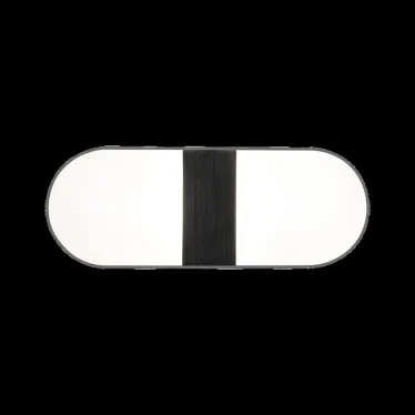 Светильник светодиодный настенный бра 6 Вт 300 лм 4000К AC 220В Черный IP20 290х110х40мм Elena Gauss