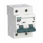 Выключатель автоматический двухполюсный 63А С ВА-201 10кА