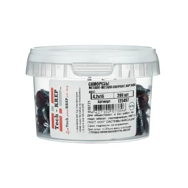 Саморез по металлу 4,2х16 сверлоконечный (200шт) - ведро