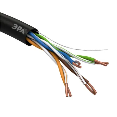 Витая пара U/UTP 4x2x24AWG Cat5e CU PE OUTDOOR 305м SIMPLE