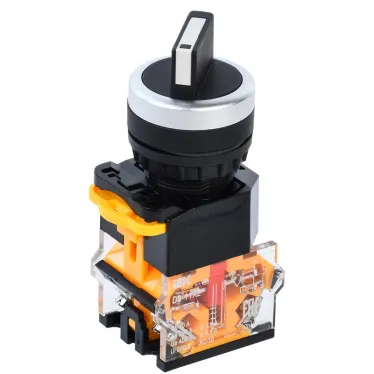 Переключатель D8-11X2 2 полож. 1з+1р черный