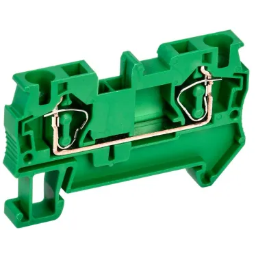 Клемма пружинная КПИ 2в-4 41А зеленый