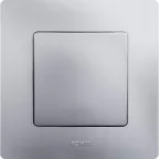 ETIKA Рамка 1 пост алюминий