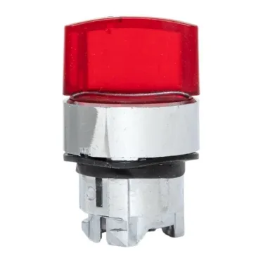 Механизм переключателя исполнительный ХB4 красный на 2 положения с фиксацией с подсветкой с короткой ручкой PROxima