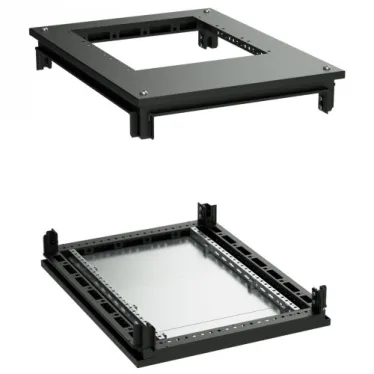 Крыша с фланцем и основание для 19'' IT-CQE 800x800. RAL9005