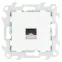 Розетка телефонная RJ11, белый