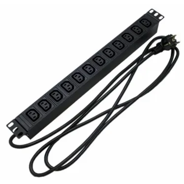 Блок розеток для 19д шкафовгоризонтальный12xIEC 320 C13(10A)