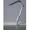 Светильник настольный светодиодный NLED-497-12W-S на струбцине и с основанием серебро