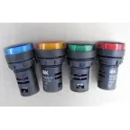 Лампа AD-22DS сигнальная желтая светодиодная 12В