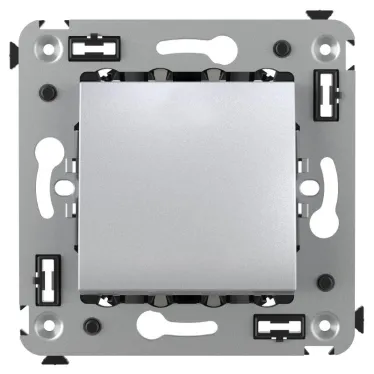 Avanti Выключатель одноклавишный, в стену Закаленная сталь