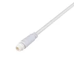 Коннектор питания MOONLIGHT-SPI/DMX-CON-POWER-MALE-WH (IP67 Пластик, 3 года)