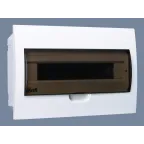 Щит распределительный встраиваемый ЩРВ-П-18 IP41 пластиковый прозрачная дверь