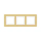 Рамка из натурального дерева, ''Avanti'', беленый дуб, 6 модулей