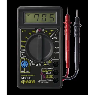 Мультиметр цифровой M830B ФАZА