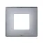 Рамка-декор на 1 пост для 2700610-03., S27Pl, серый прозрачный