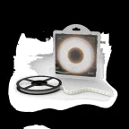 Лента светодиодная LED 2835/120-SMD 9.6 Вт/м 420 лм/м 3000К DC 12В IP66 8мм (блистер 5м) Black Gauss