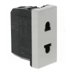 Mosaic Розетка без заземления 2К евро американский стандарт