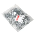 Скоба металлическая двухлапковая d21-22мм (100шт) PROxima