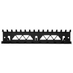 Держатель-органайзер торцевых головок, настенный, черный