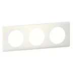 Рамка, трехпостовая, белая перкаль