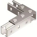 Пластина соединительная 90х140мм L-образная 4отверстия горячеоцинкованная