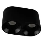 Светильник накладной IP20 10 Вт GU5.3 LED черн./черн. пластик DENKIRS DK3096-BK