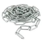 Цепь DIN763 4мм длиннозвенная оцинкованная (38м)