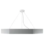 Светильник LED Geometria Hexagon SPO-121-W-40K-038 38Вт 4000K 4000Лм IP40 600х80 белый подвесной драйвер внутри