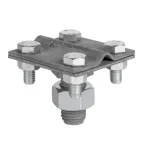 Зажим прута на штыре (пластина 56х56мм) HZ PROxima