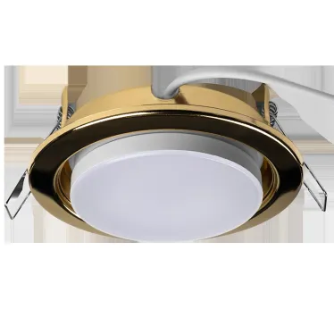 Светильник ФВО-13W встраиваемый под лампу GX53 золото