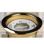 Светильник под лампу с цоколем GX70 золото глянцевое 121х54 мм