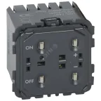 Celiane Мех светорегулятора нажимного 40-600 Вт для л/н и обм тр-ров 2 мод | 067082 | Legrand